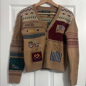 Ralph Lauren Polo Country authentic dry goods American kids sweater
